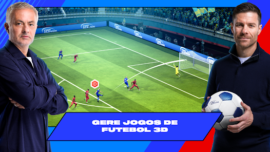 Captura do jogo Top Eleven - quadro tático